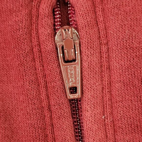 ADIDAS Trefoil Pants Womens M/L 10 Burgundy Sweatpants - Picture 6 of 16